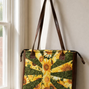 Handbag Sunflower Swirl