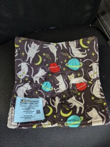 Cats in space bowl cozy